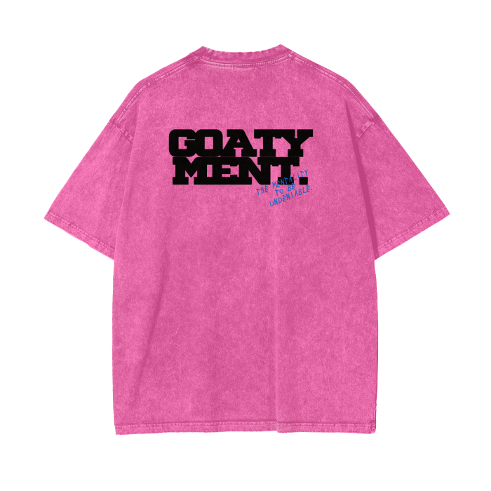 Acid Wash Oversize T-Shirt MJ, Kobe, Steph - 250 GSM
