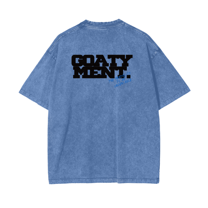 Acid Wash Oversize T-Shirt MJ, Kobe, Steph - 250 GSM