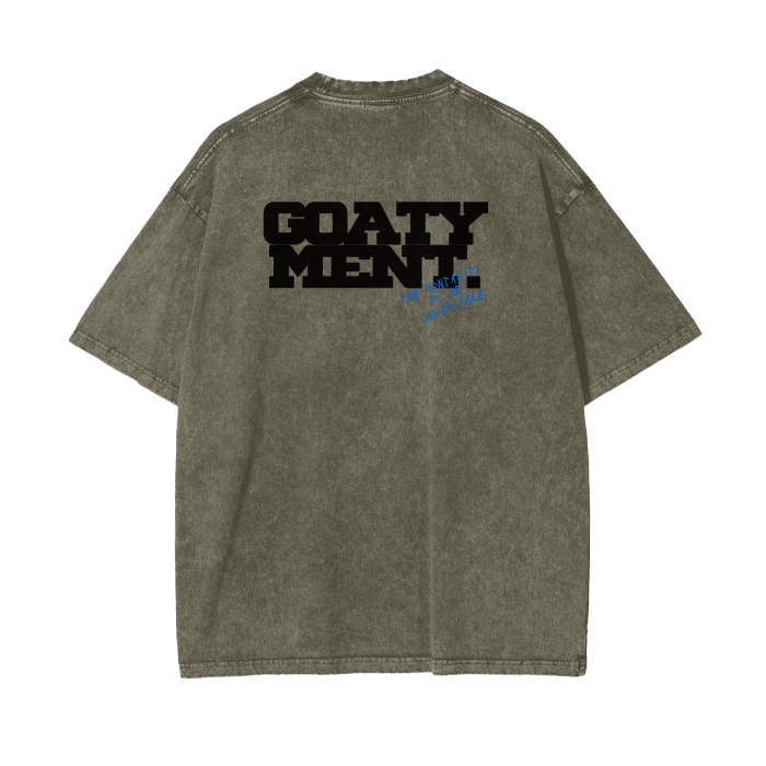 Acid Wash Oversize T-Shirt MJ, Kobe, Steph - 250 GSM