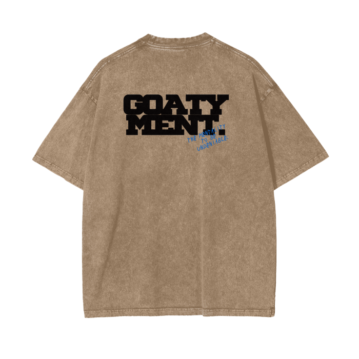 Acid Wash Oversize T-Shirt MJ, Kobe, Steph - 250 GSM