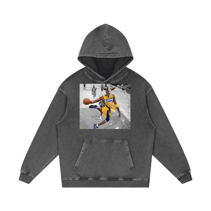 Acid Wash Oversize Hoodie - 420 GSM