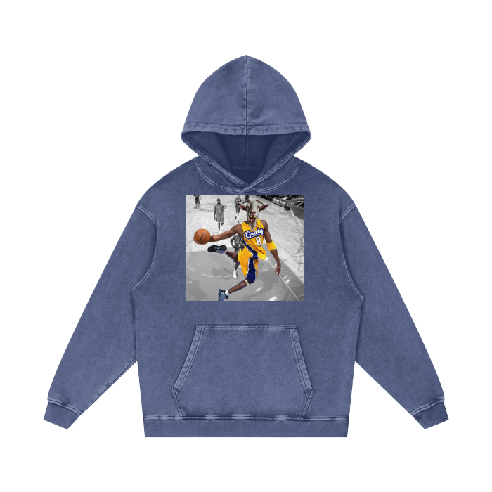 Acid Wash Oversize Hoodie - 420 GSM