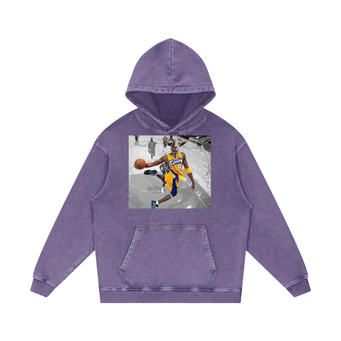 Acid Wash Oversize Hoodie - 420 GSM