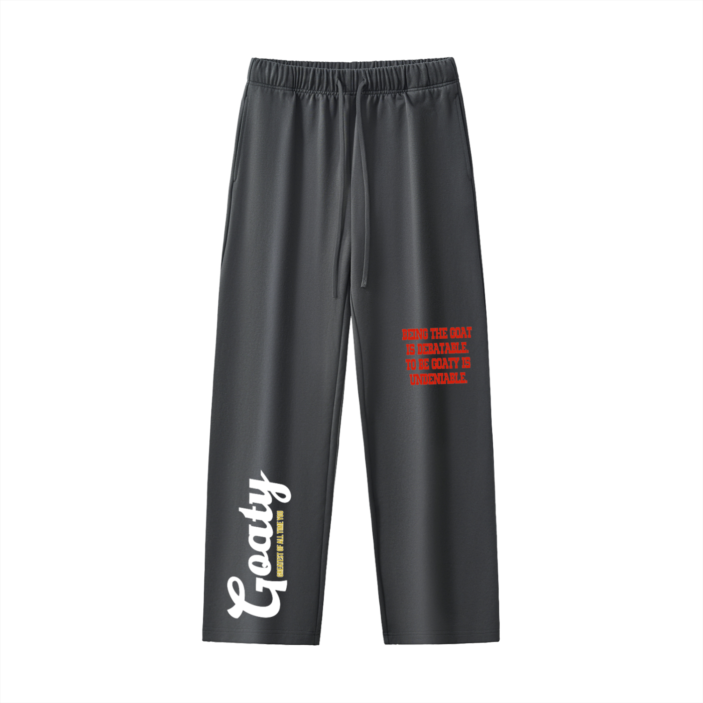 Straight leg sweats