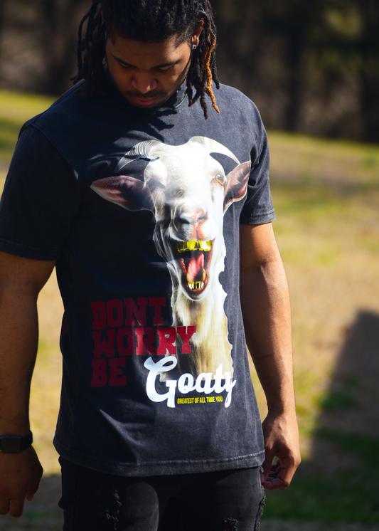 Dont Worry Be Goaty Tee